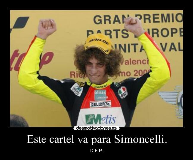 Este cartel va para Simoncelli. -