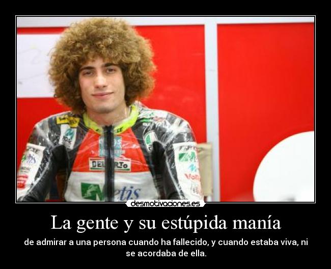 La gente y su estúpida manía -