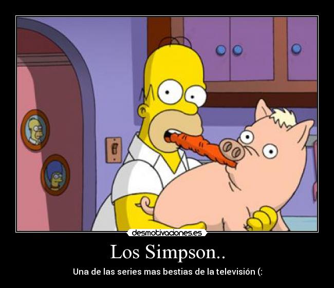 Los Simpson.. - Una de las series mas bestias de la televisión (: