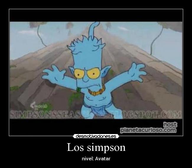 Los simpson - nivel: Avatar