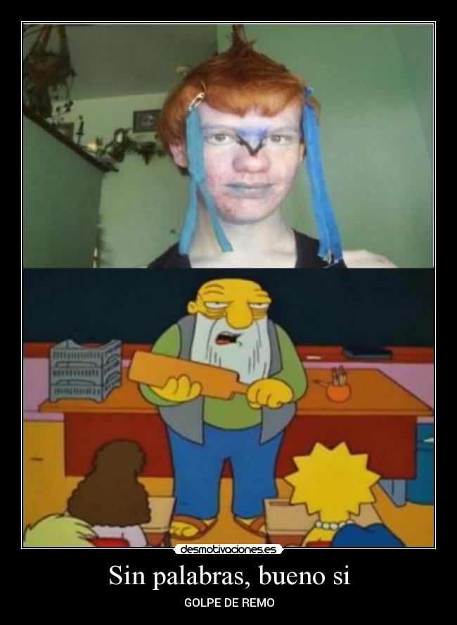 Sin palabras, bueno si - GOLPE DE REMO