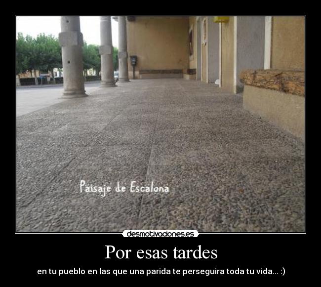 Por esas tardes - 