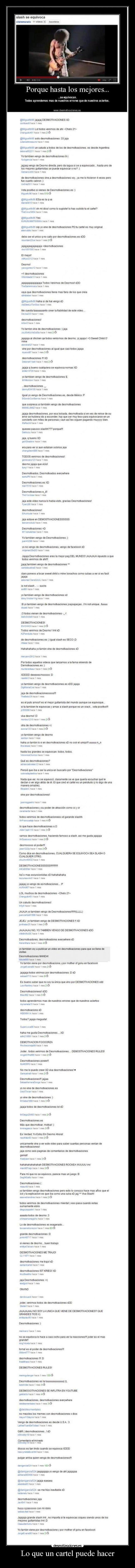 Lo que un cartel puede hacer - 