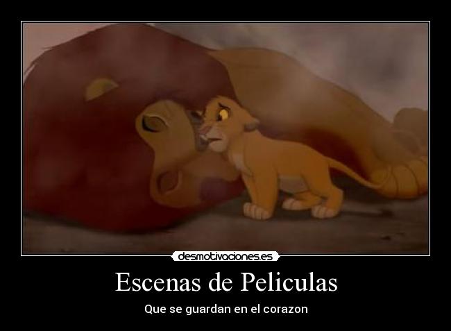 Escenas de Peliculas - Que se guardan en el corazon