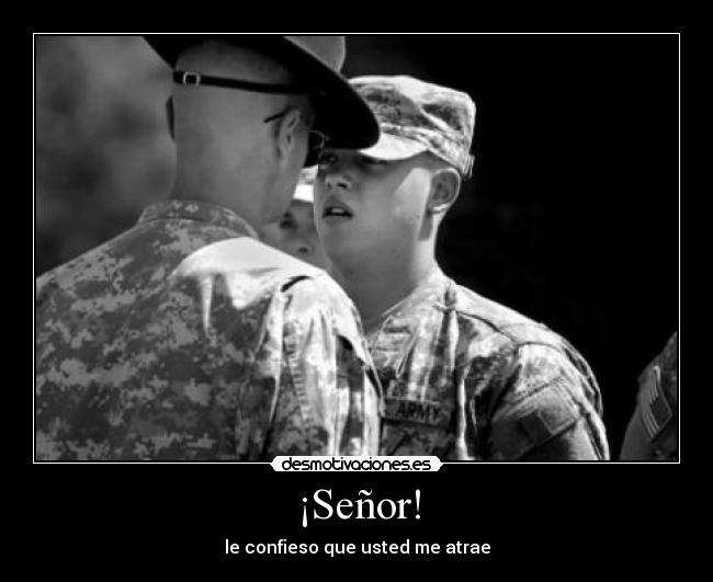 ¡Señor! - le confieso que usted me atrae