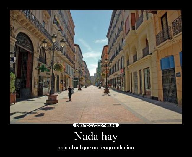 Nada hay - 