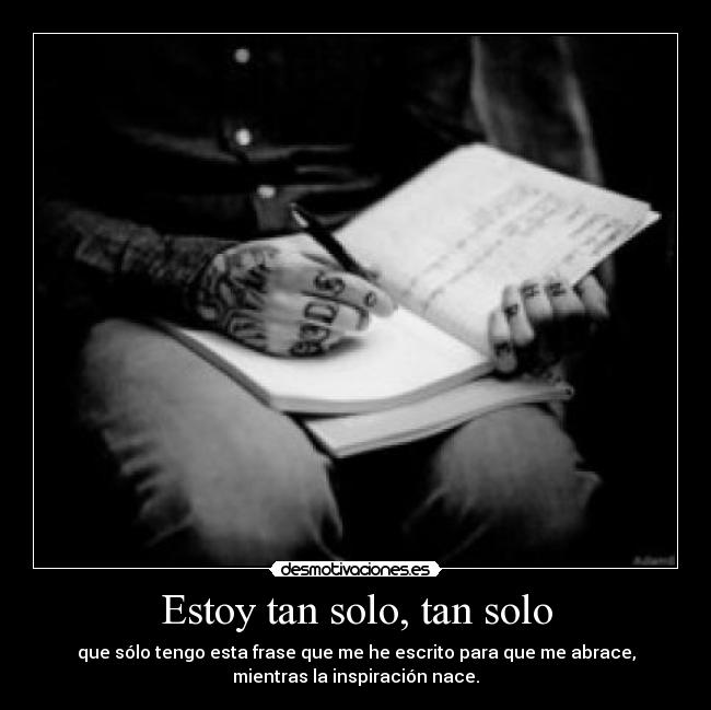 Estoy tan solo, tan solo -