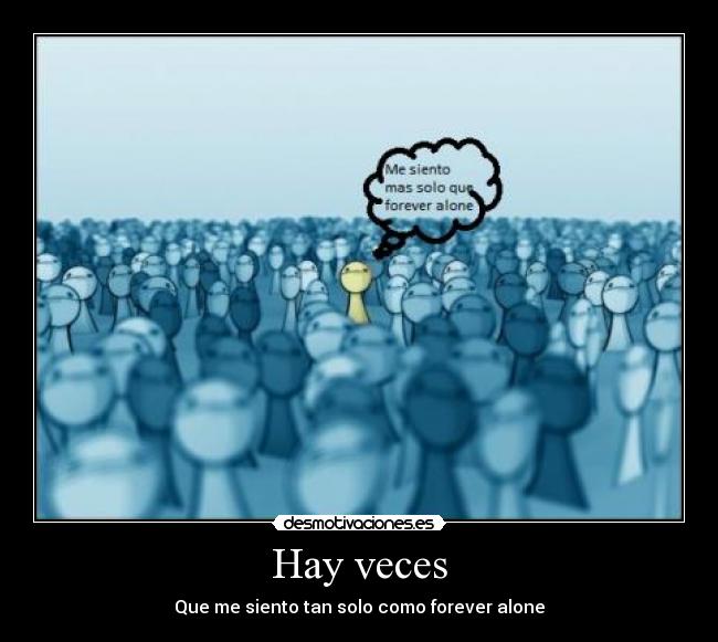 Hay veces -