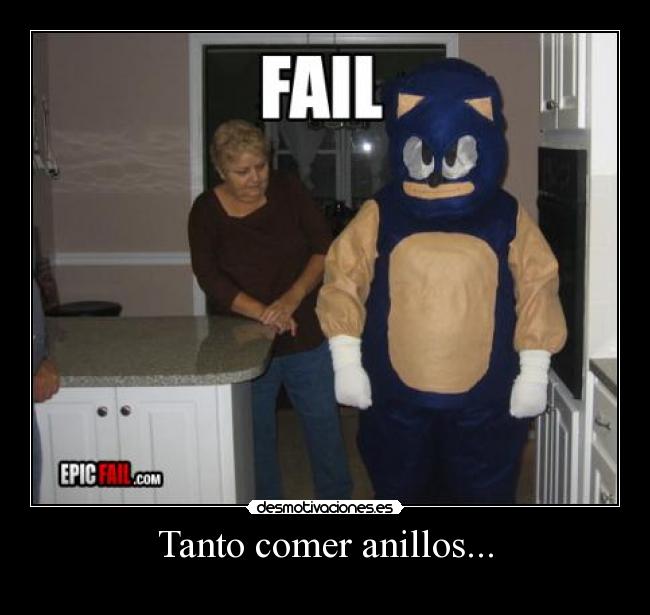 Tanto comer anillos... -