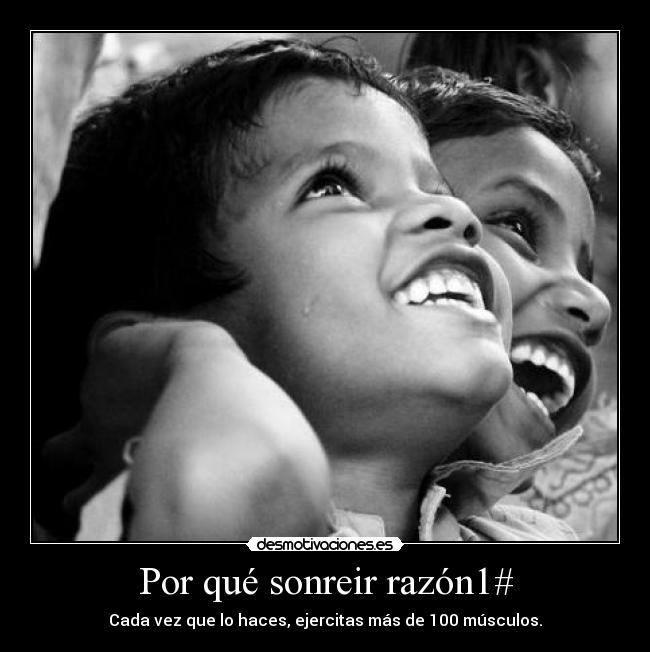 Por qué sonreir razón1# -