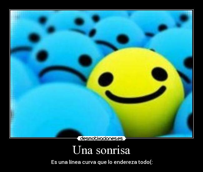 Una sonrisa - 