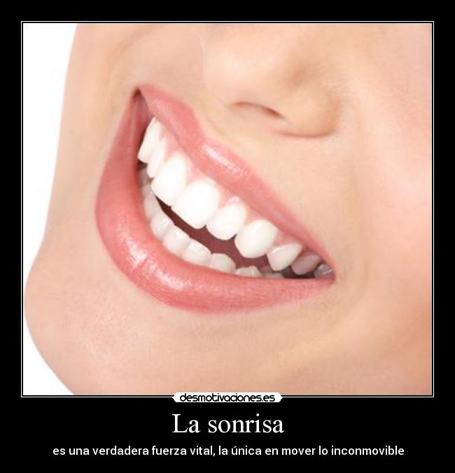 La sonrisa -