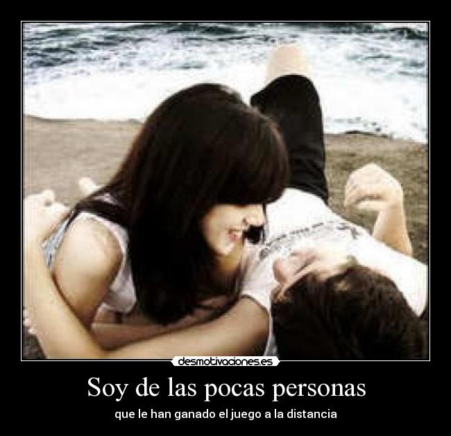 Soy de las pocas personas -