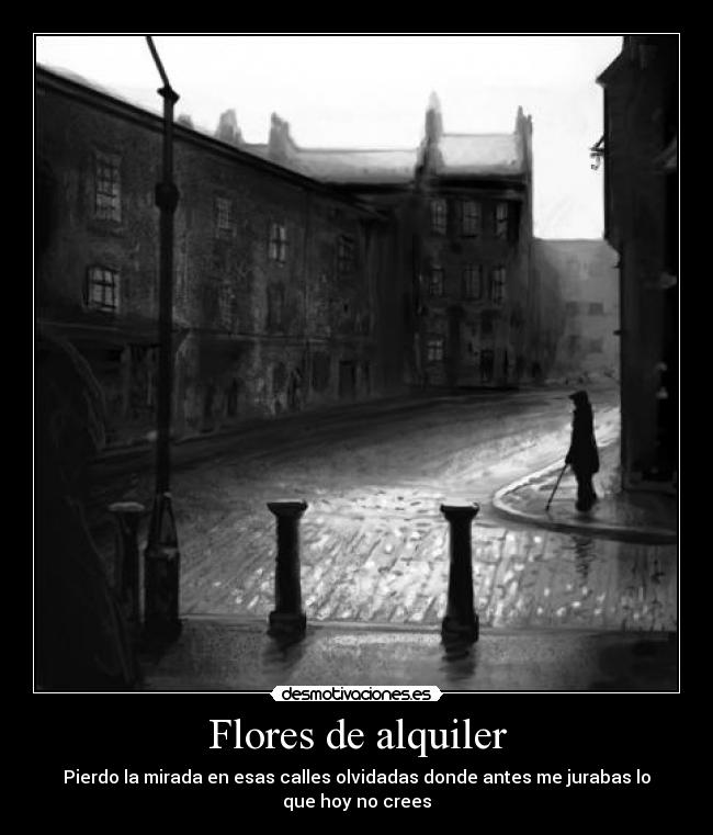 Flores de alquiler - 