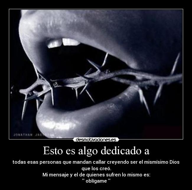 Esto es algo dedicado a -