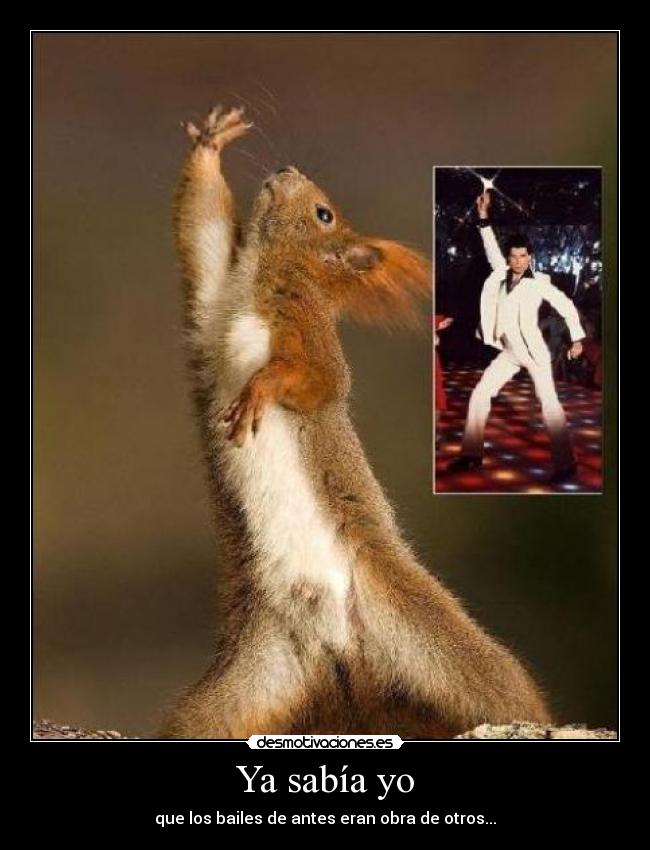 Ya sabía yo -