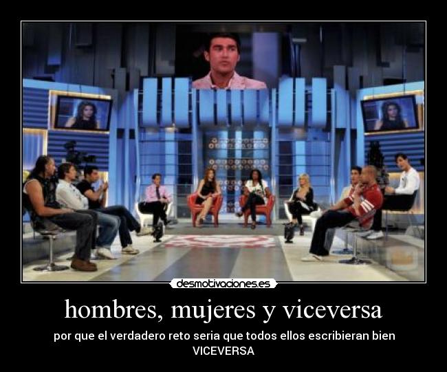 hombres, mujeres y viceversa - 