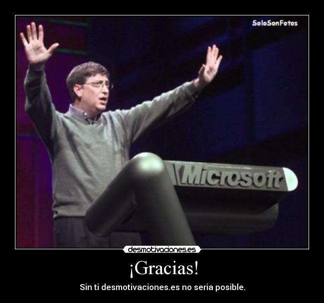 ¡Gracias! -