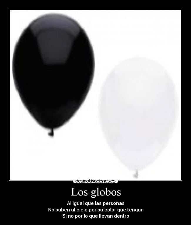 Los globos -