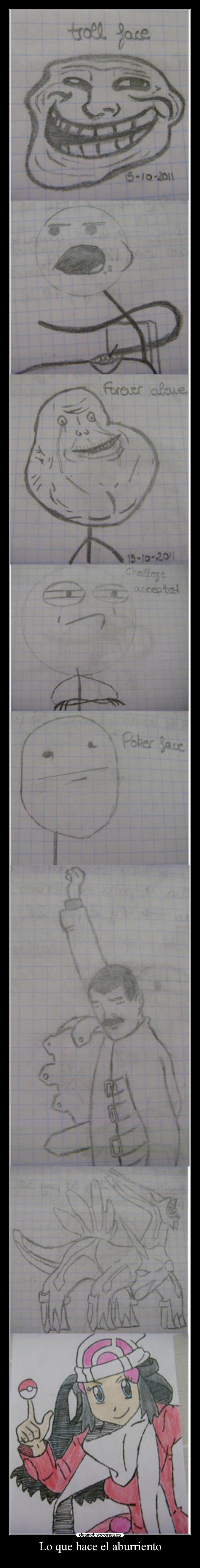 Lo que hace el aburriento - 