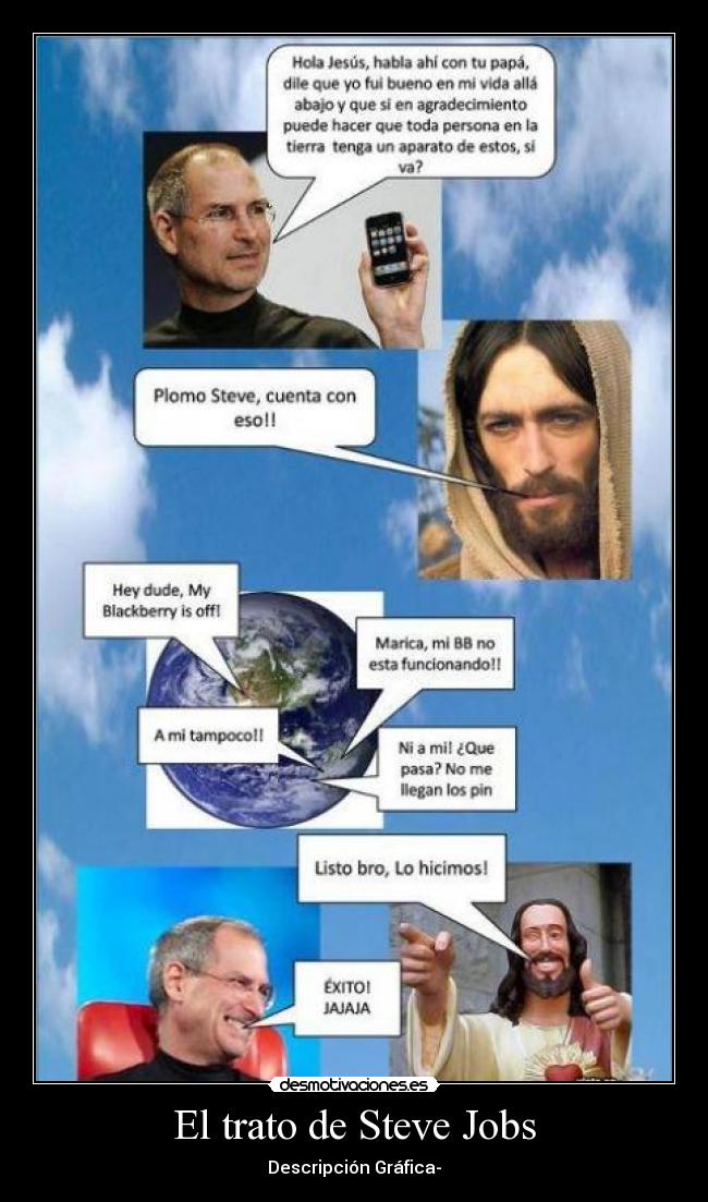 El trato de Steve Jobs -