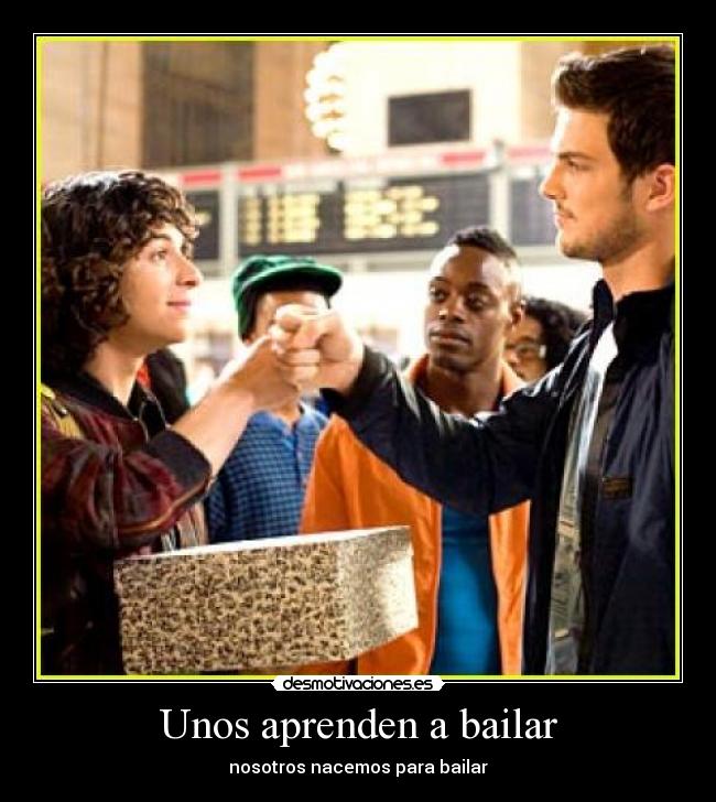 Unos aprenden a bailar - 