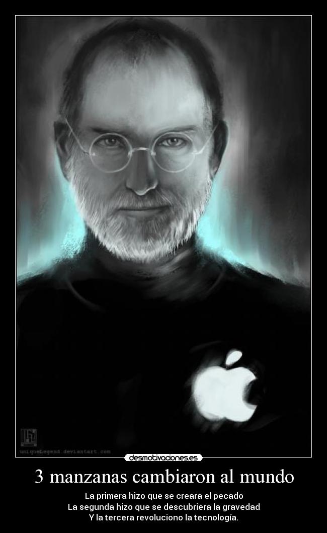 3 manzanas cambiaron al mundo -