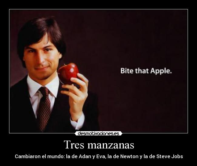Tres manzanas -