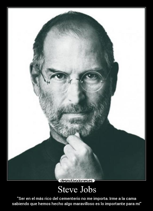 carteles rip steve jobs desmotivaciones