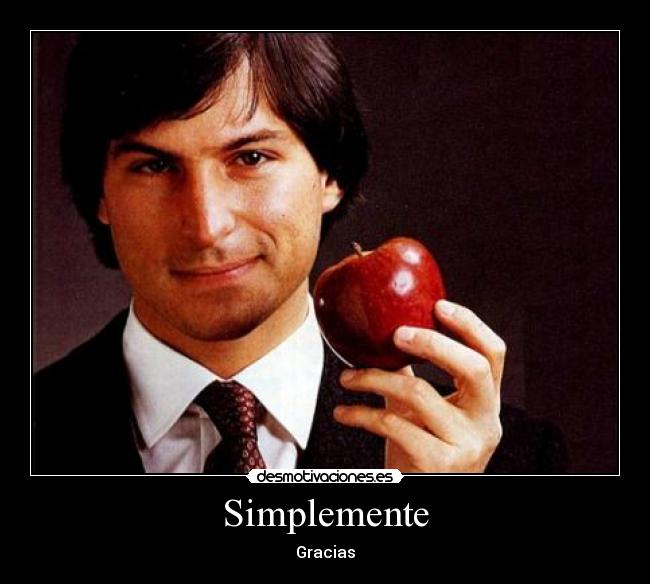 carteles steve jobsmanzanaapplemuerte desmotivaciones