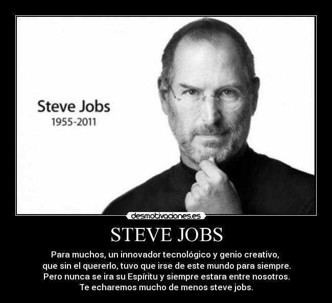 STEVE JOBS -