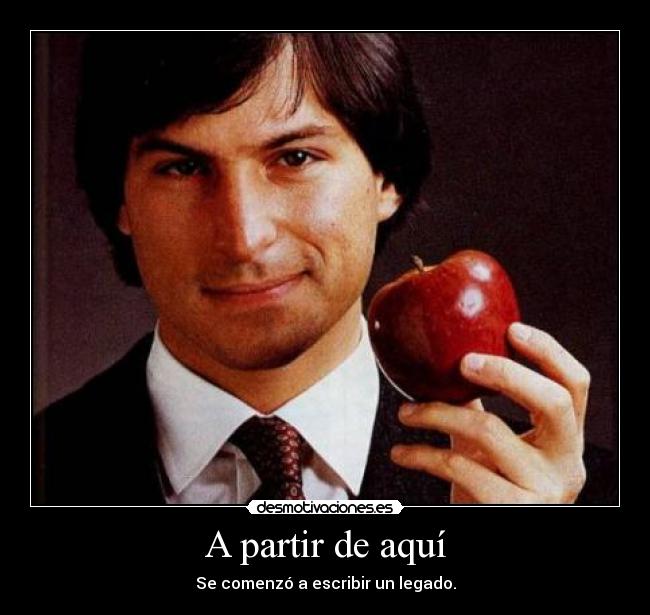 carteles steve jobs apple desmotivaciones