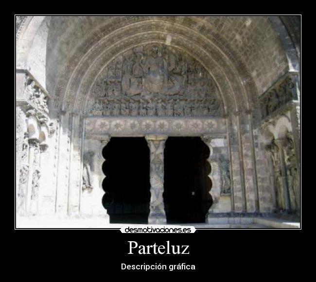 Parteluz - Descripción gráfica