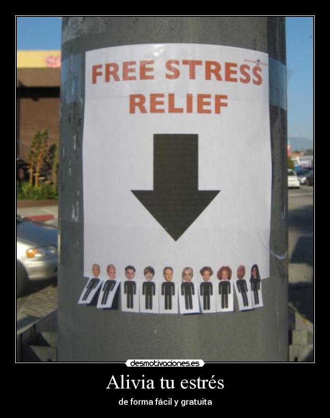 Alivia tu estrés - de forma fácil y gratuita