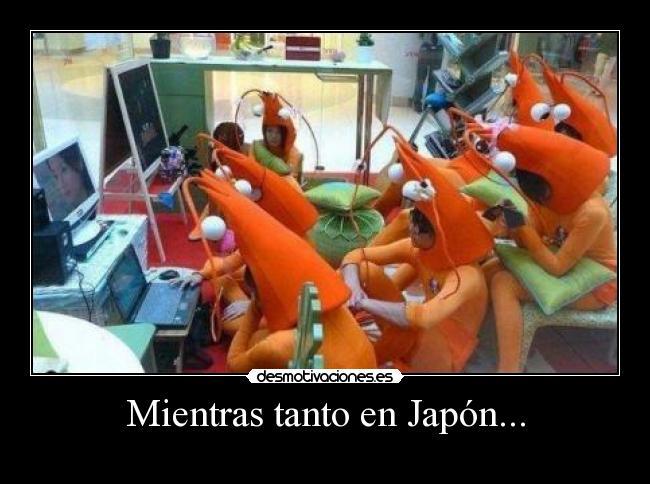 Mientras tanto en Japón... - 