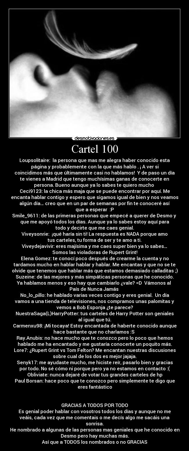 Cartel 100 - 