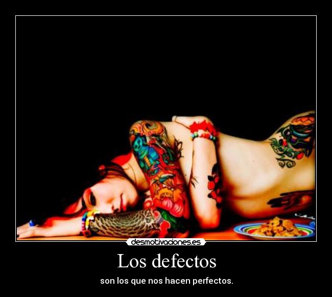 Los defectos -