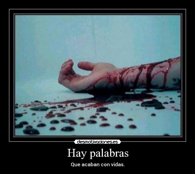 Hay palabras -