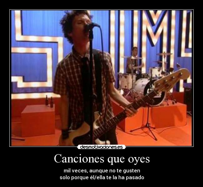 Canciones que oyes - 