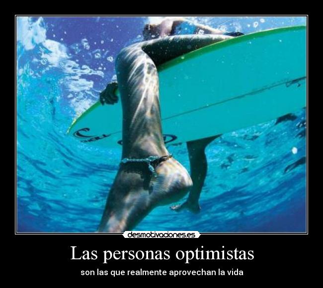 Las personas optimistas - 