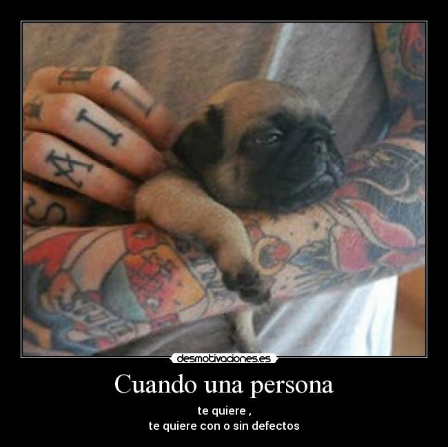 Cuando una persona - 