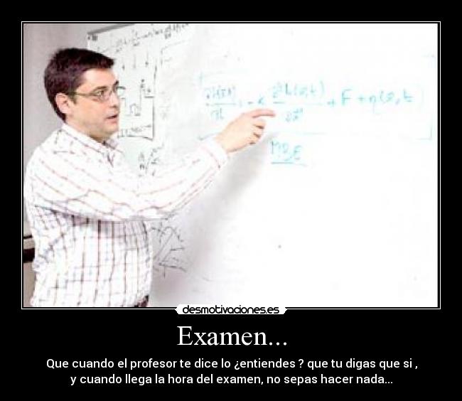 Examen... -