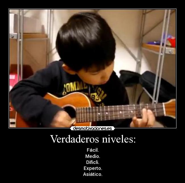 Verdaderos niveles: - 