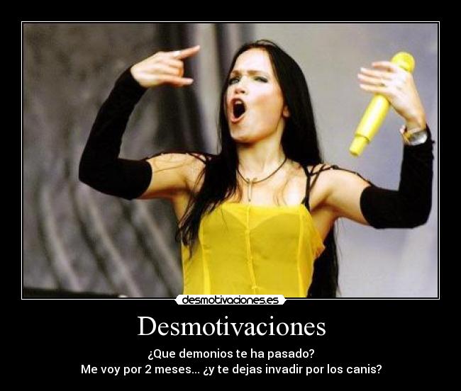 carteles desmotivaciones tarja turunen desmotivaciones