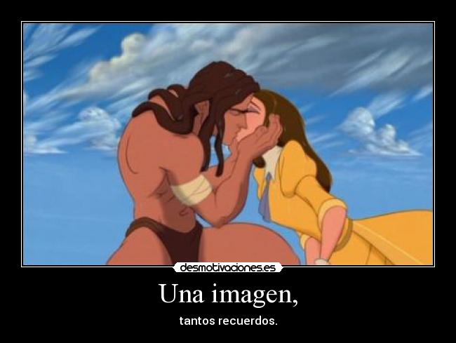 Una imagen, -