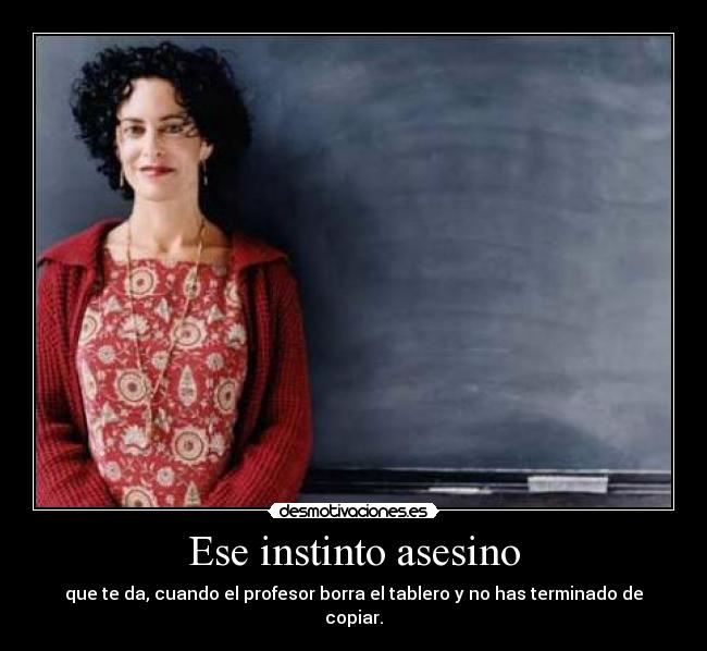 Ese instinto asesino - 