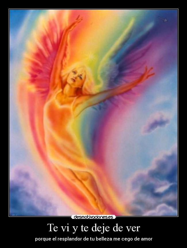 Te vi y te deje de ver -