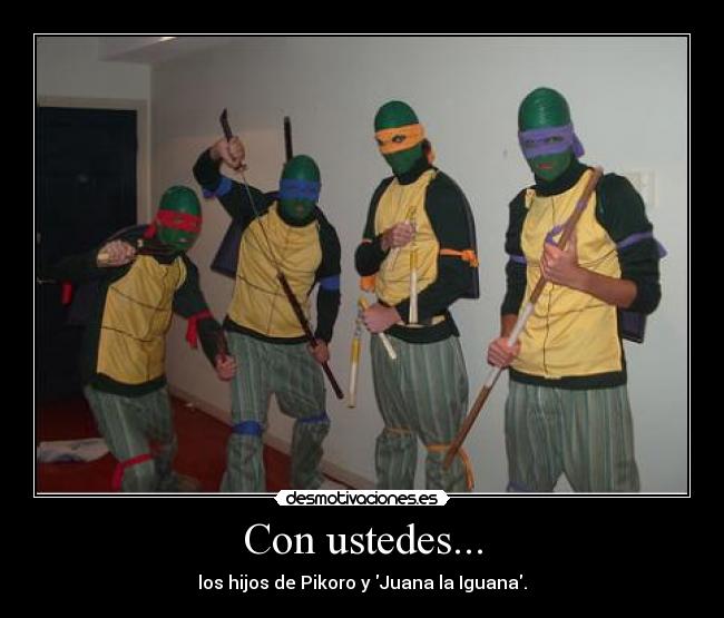 carteles las tortugas ninja como nunca antes las habia visto desmotivaciones