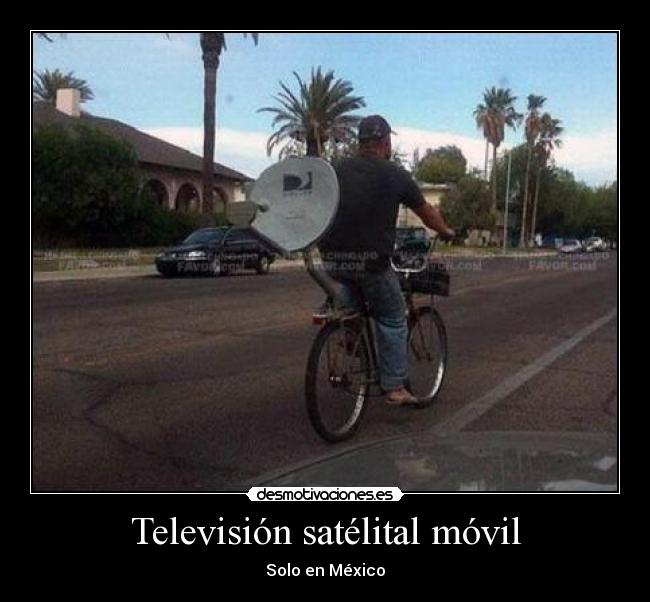 Televisión satélital móvil - Solo en México