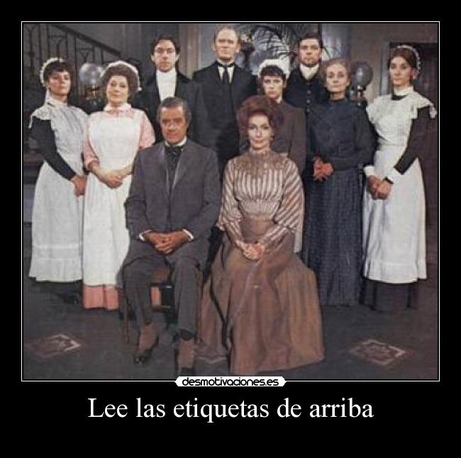 Lee las etiquetas de arriba -